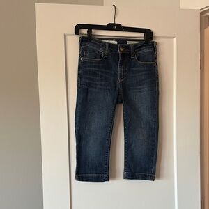Anthropologie High Rise Dark Blue Jean Leggings